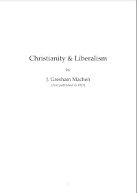 Christianity & Liberalism