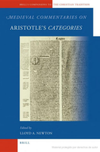Medieval commentaries on Aristotle's Categories