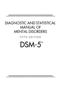 Diagnostic and statistical manual of mental disorders : DSM-5-TR