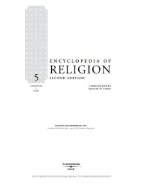 Encyclopedia of Religion, Second Edition, Volume 5: Eternity - God