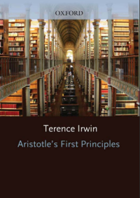 Aristotle's First Principles